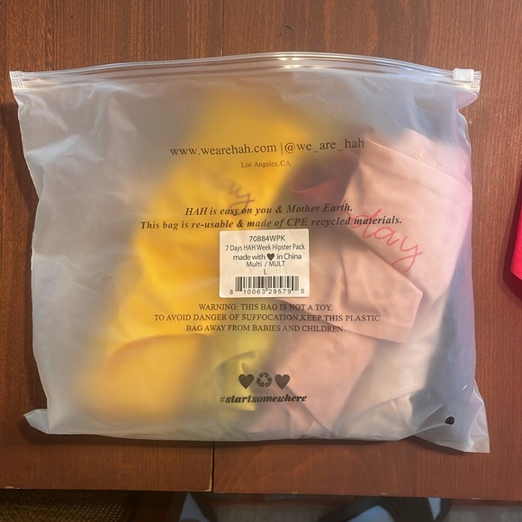 HAH Hot as Hell 7 Days of the Week Panties - Picture 4 of 5